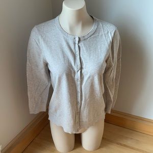 Loft Outlet - Beige off white long sleeves cardi - M